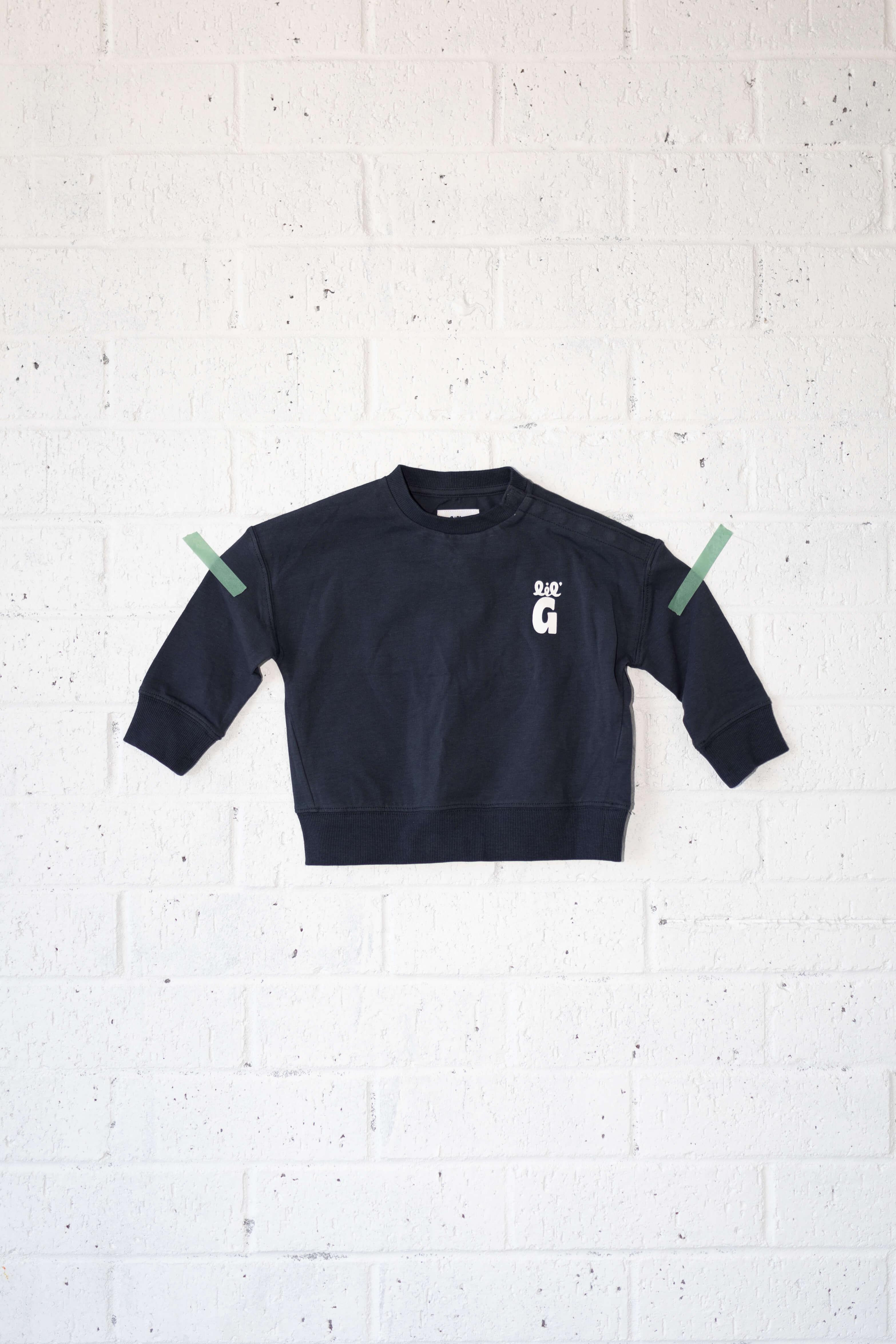 lil g everyday ink lightweight jumper - Lil Groms Kids Co