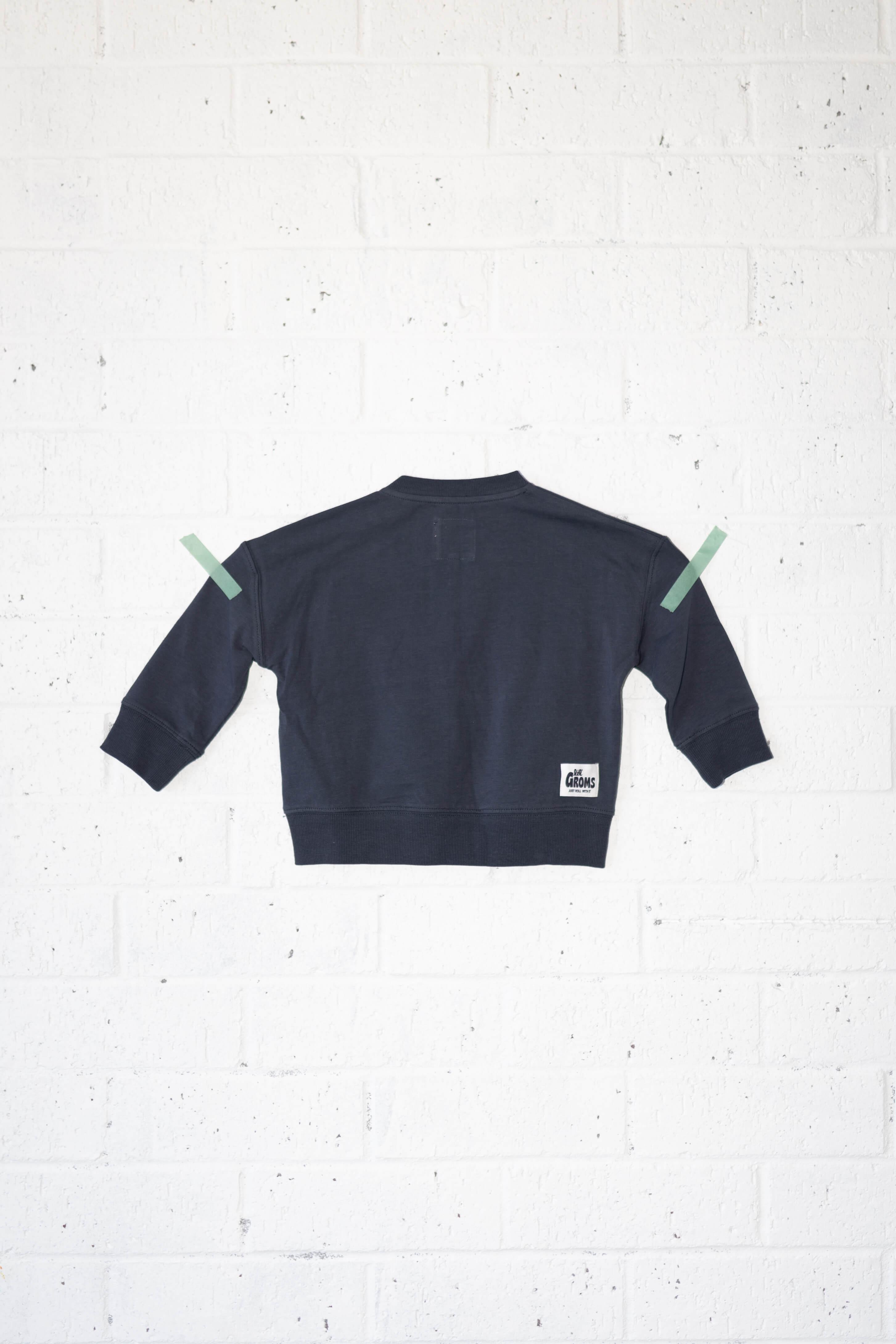lil g everyday ink lightweight jumper - Lil Groms Kids Co