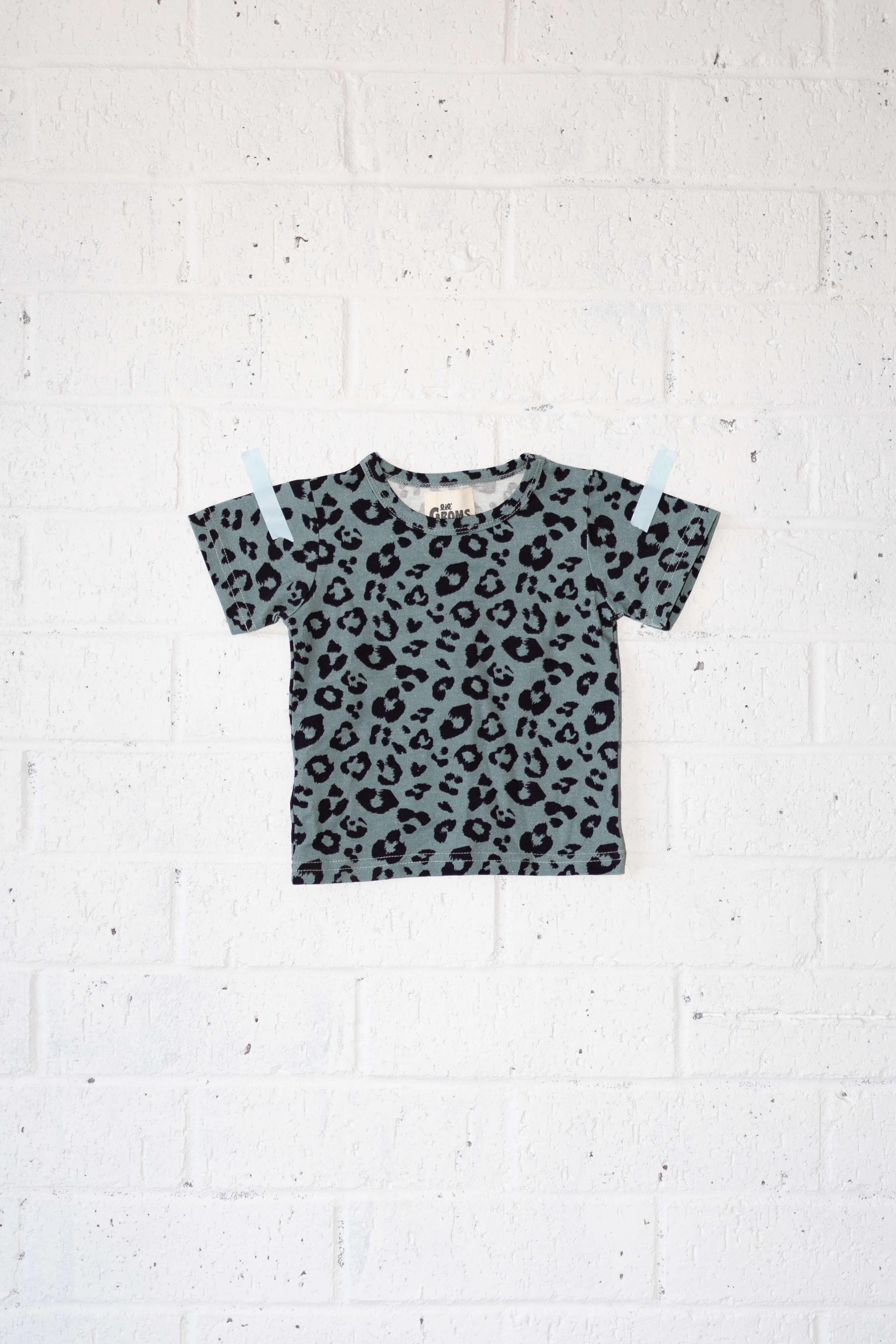 its a jungle out there blue tee and short set - Lil Groms Kids Co
