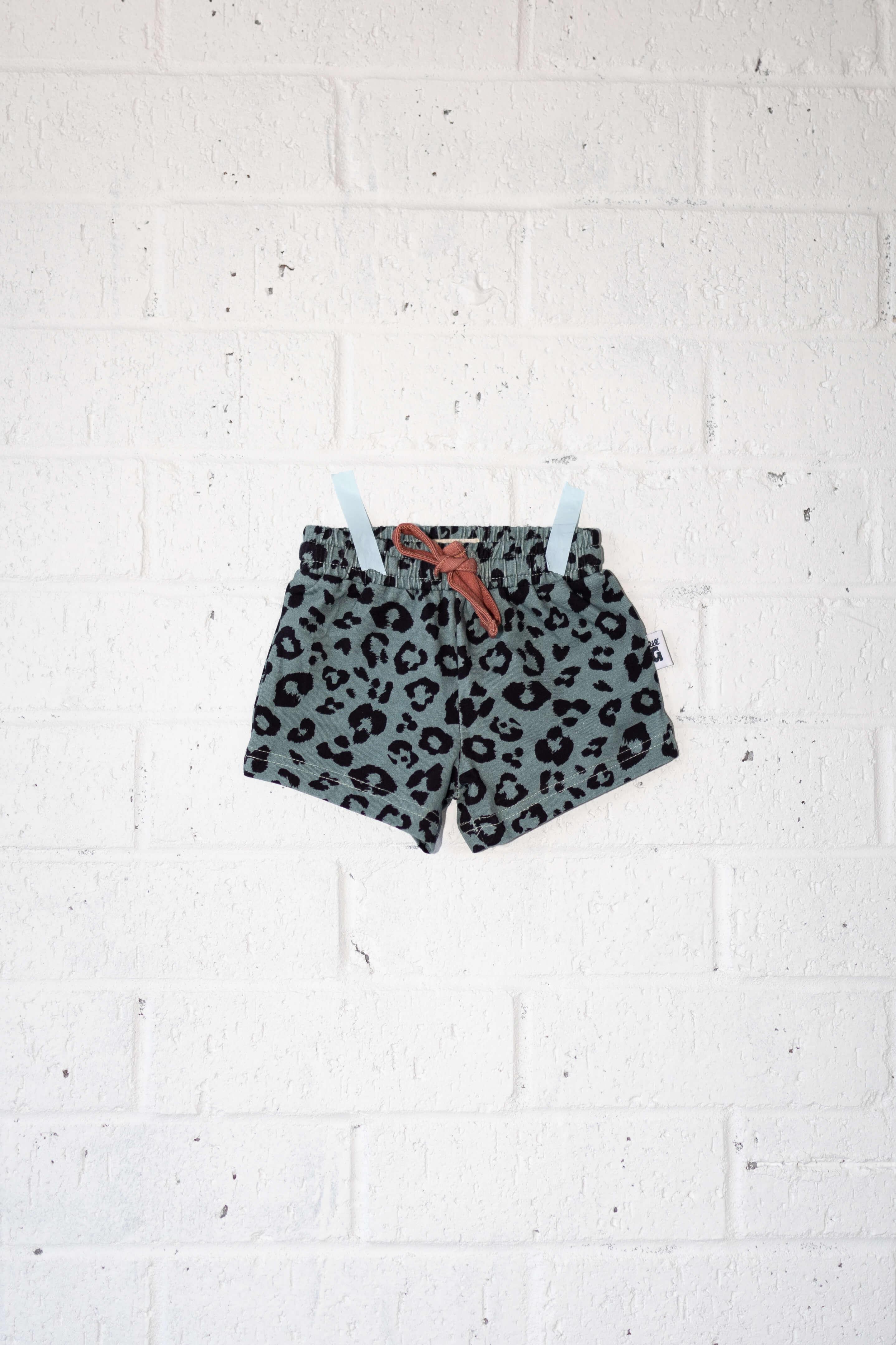its a jungle out there blue tee and short set - Lil Groms Kids Co