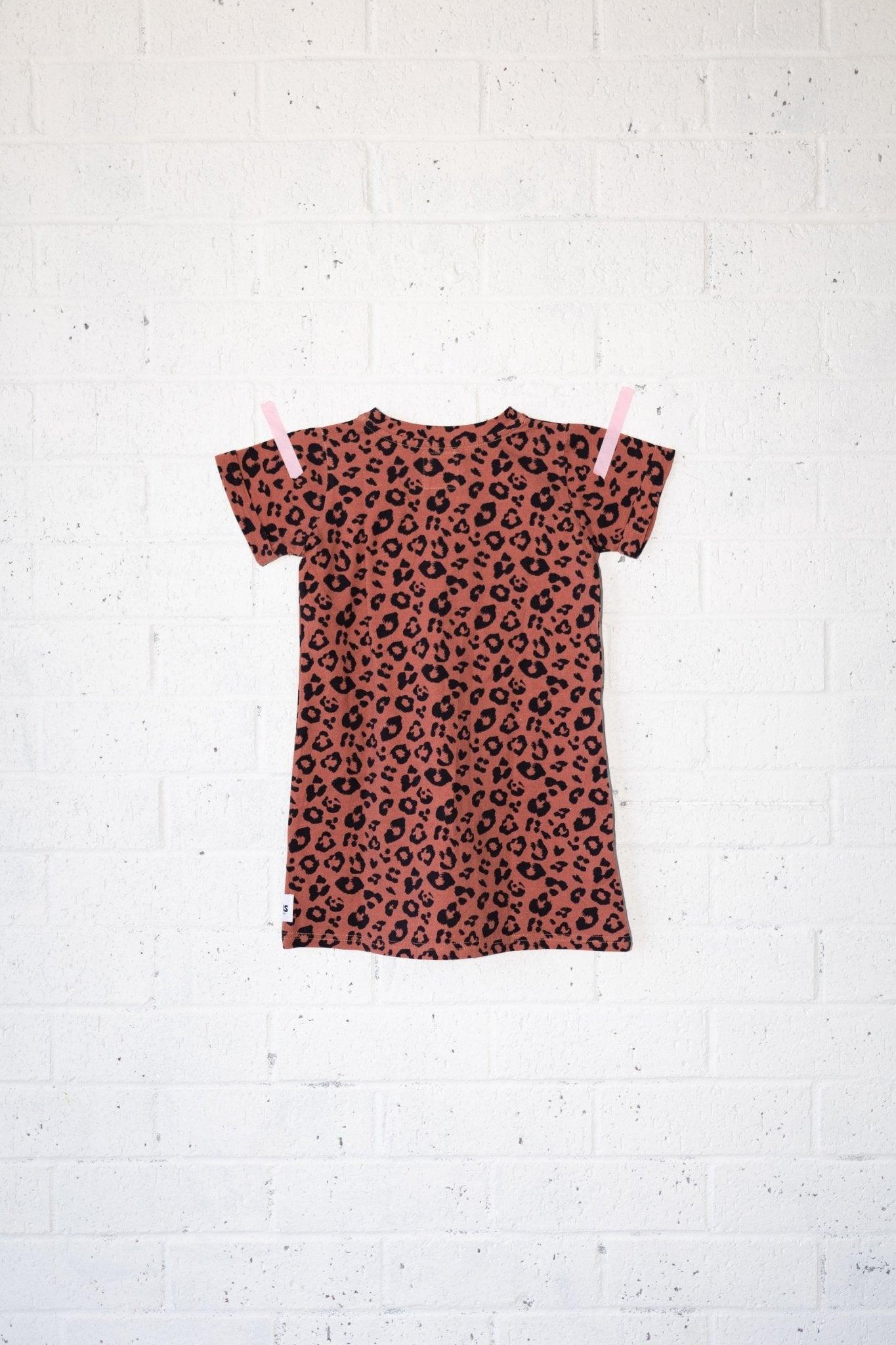 its a jungle out there tshirt dress - Lil Groms Kids Co