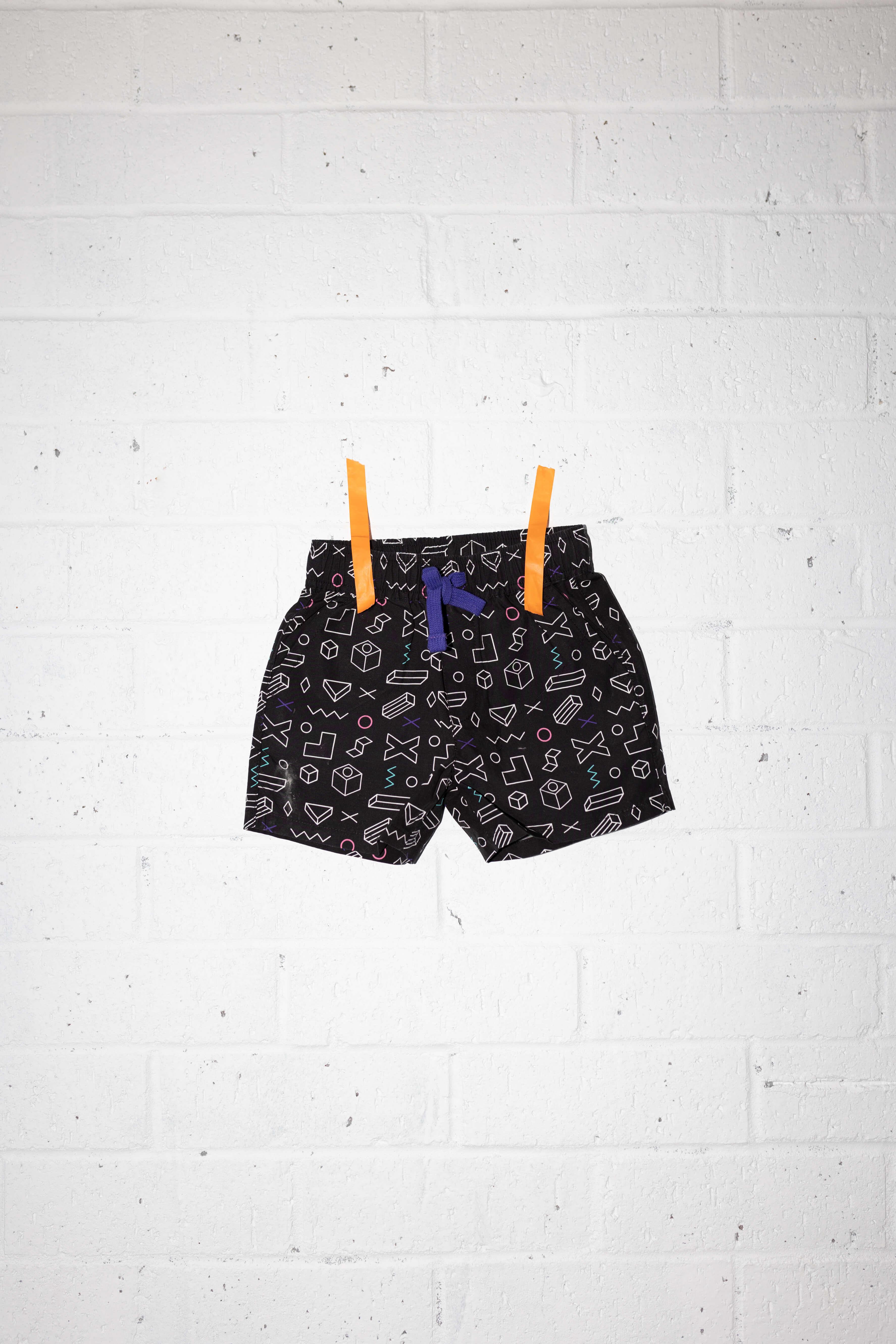 its all geo woven short - Lil Groms Kids Co