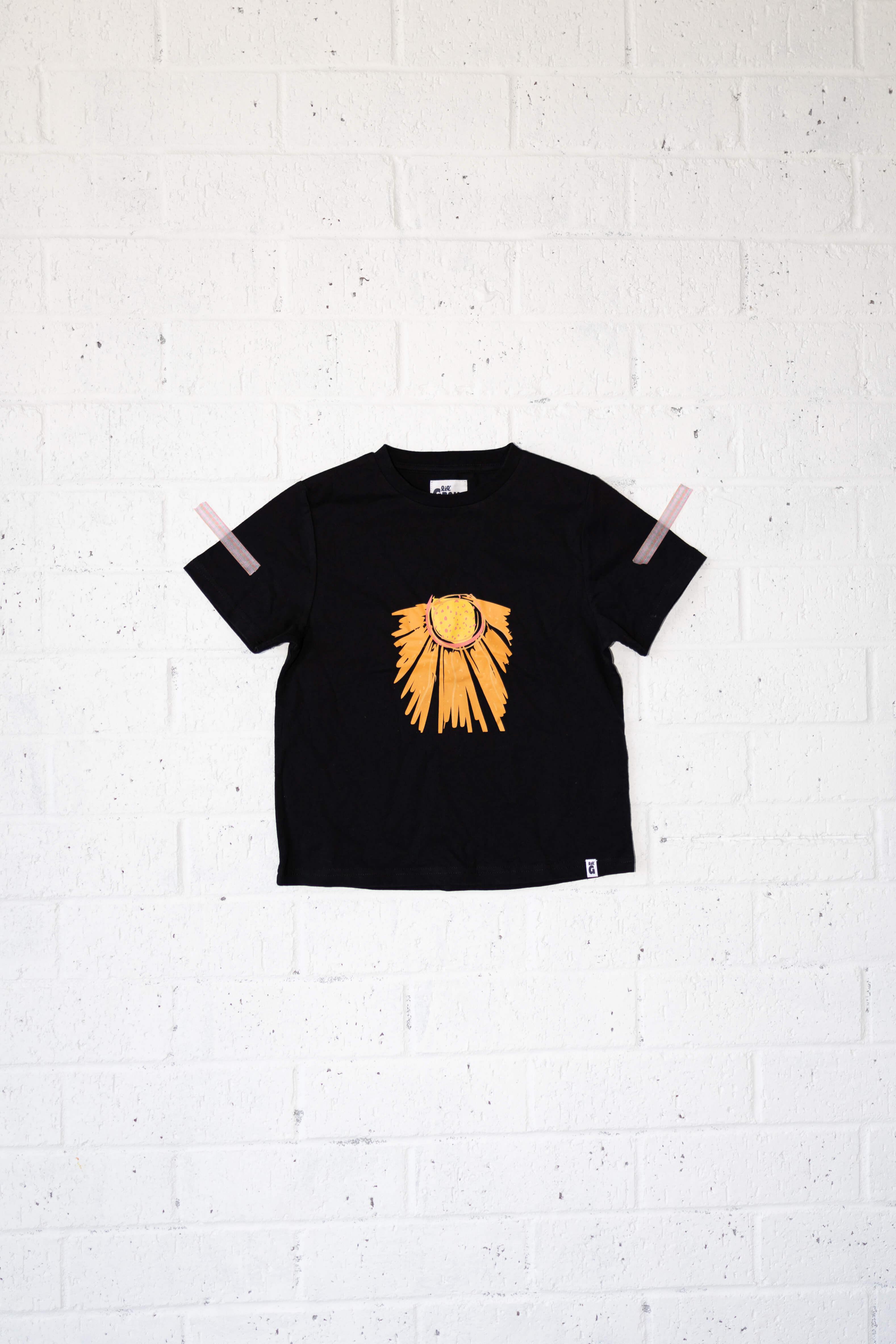 sunshine and the weather is fine tee - Lil Groms Kids Co