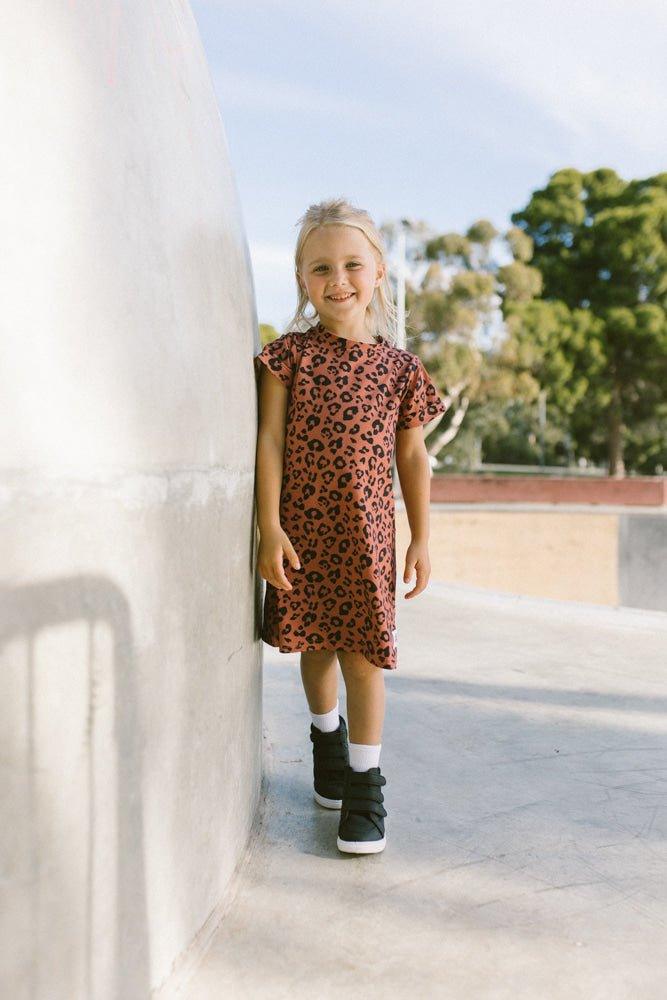 its a jungle out there tshirt dress - Lil Groms Kids Co